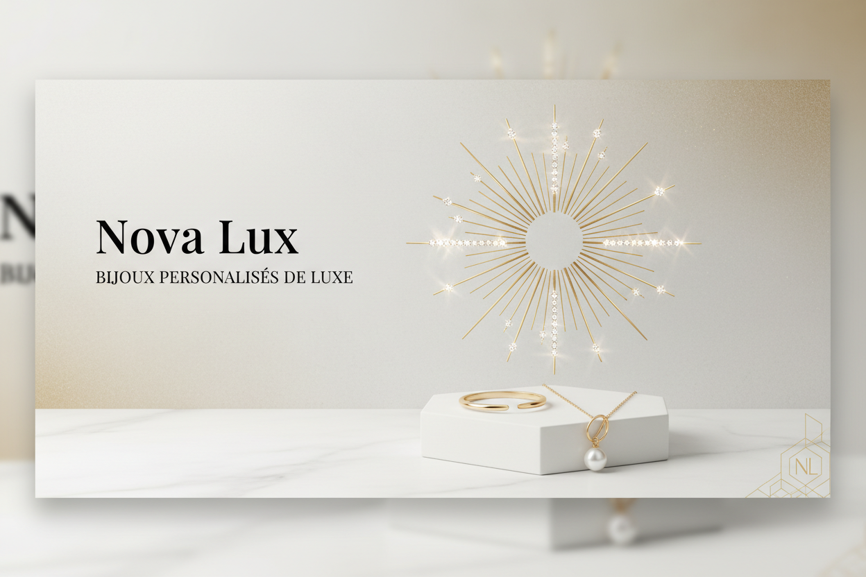 Bannière Nova Lux Jewelry